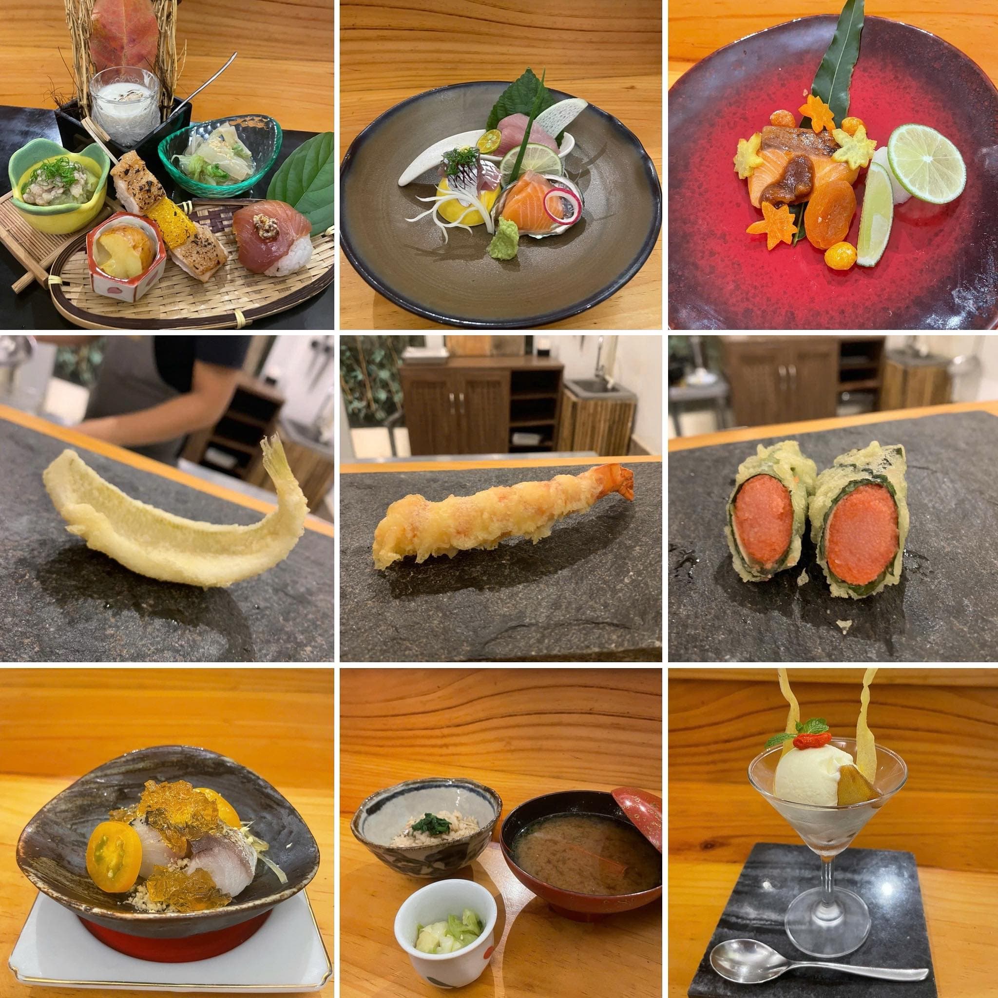 kaiseki hanabi tempura japanese omakase restaurant hcmc saigon vietnam 