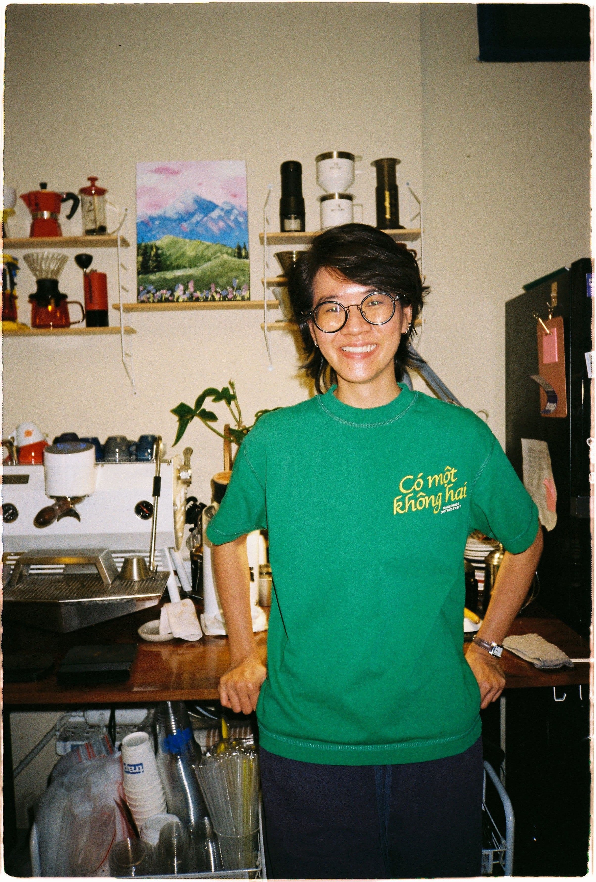 cafe owner minh in here cafe 