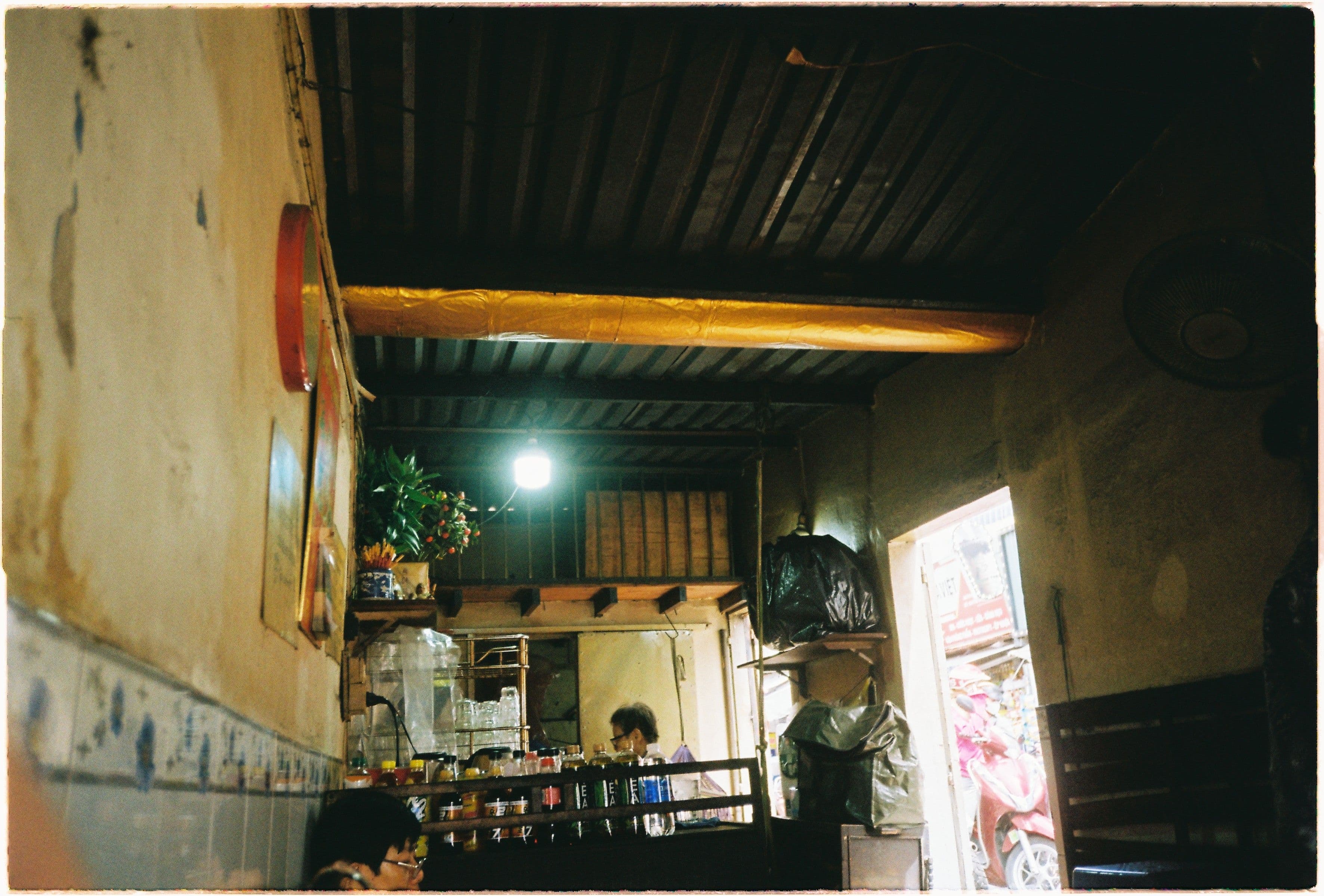 random cafe saigon interior view