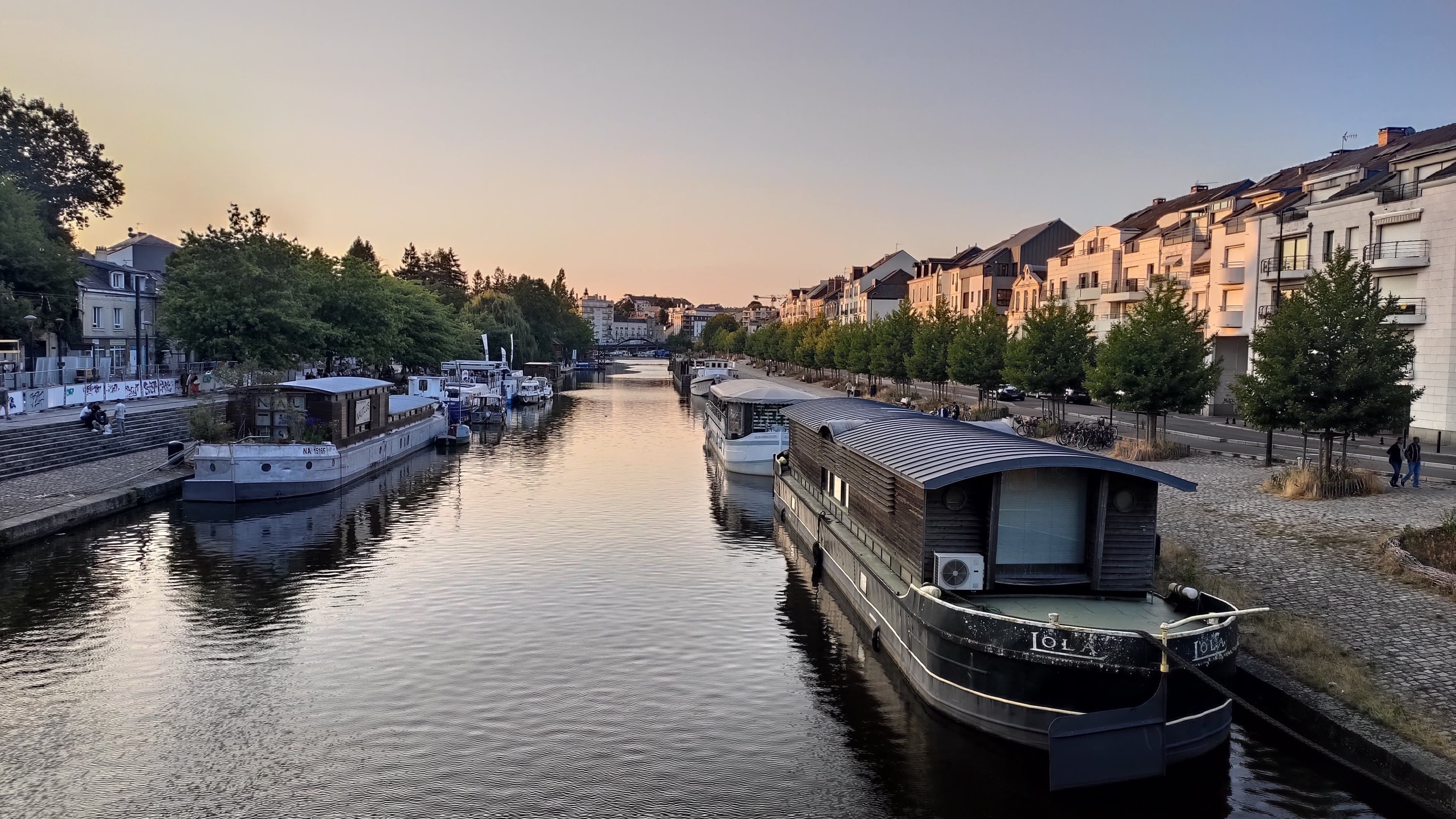Nante, France by the water 