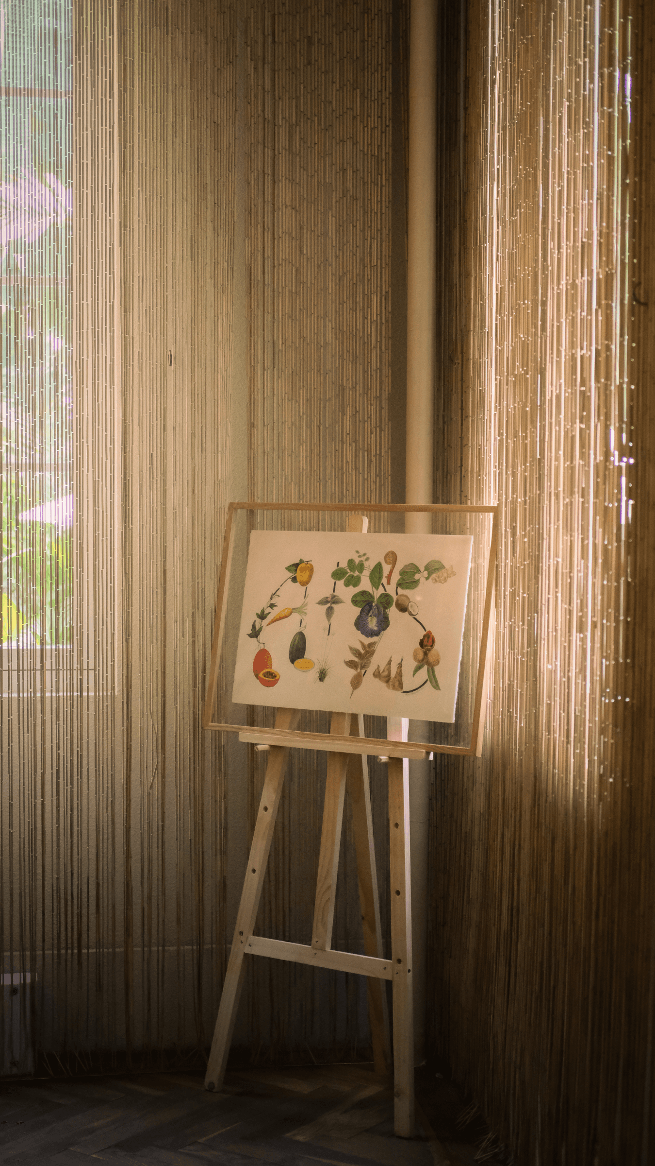 painting fine dining restaurant hcmc vietnam