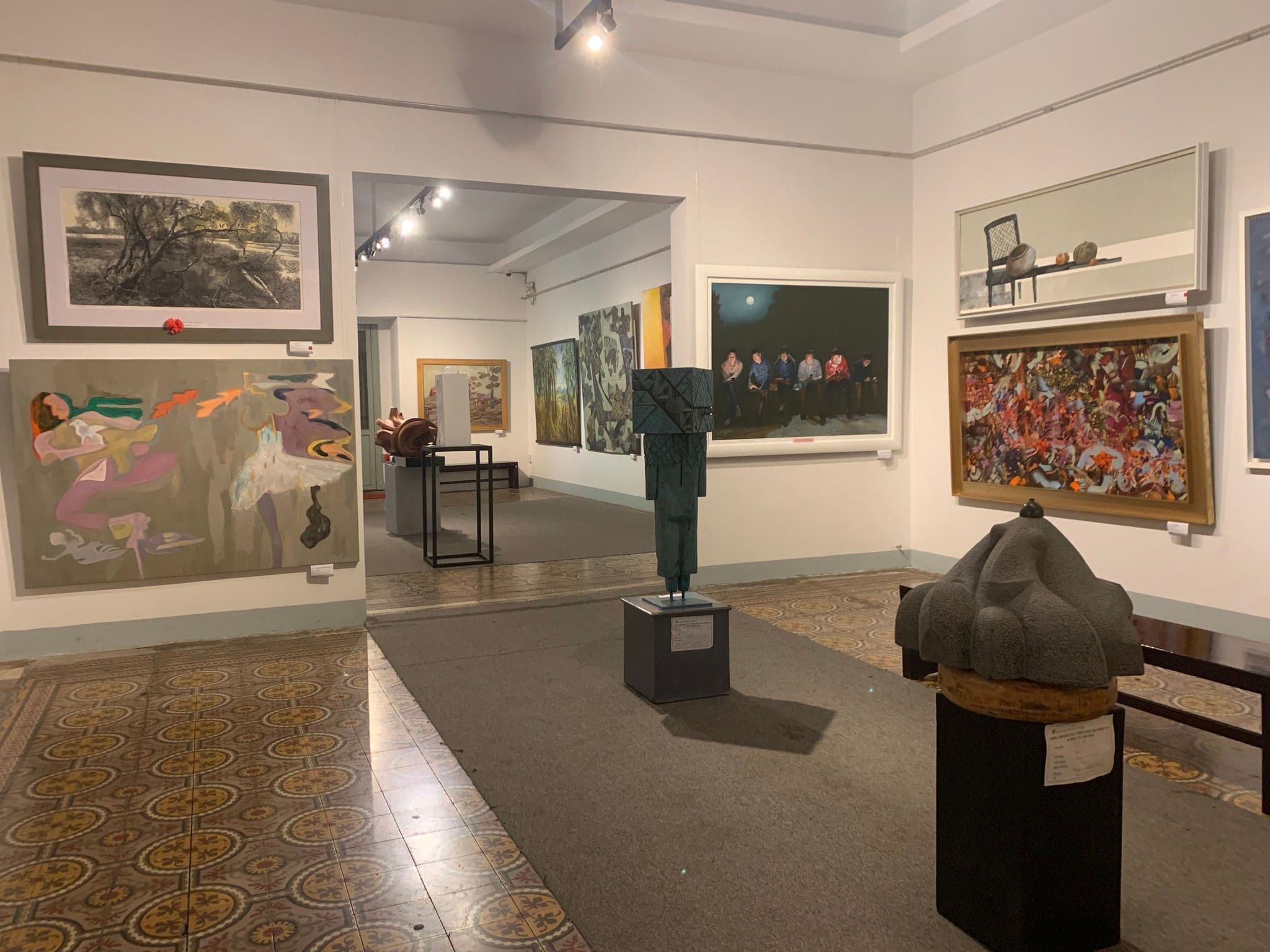 fine arts museum art gallery HCMC Saigon Vietnam