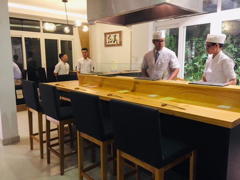 kaiseki hanabi omakase tempura japanese food Ho Chi Minh City Saigon Vietnam