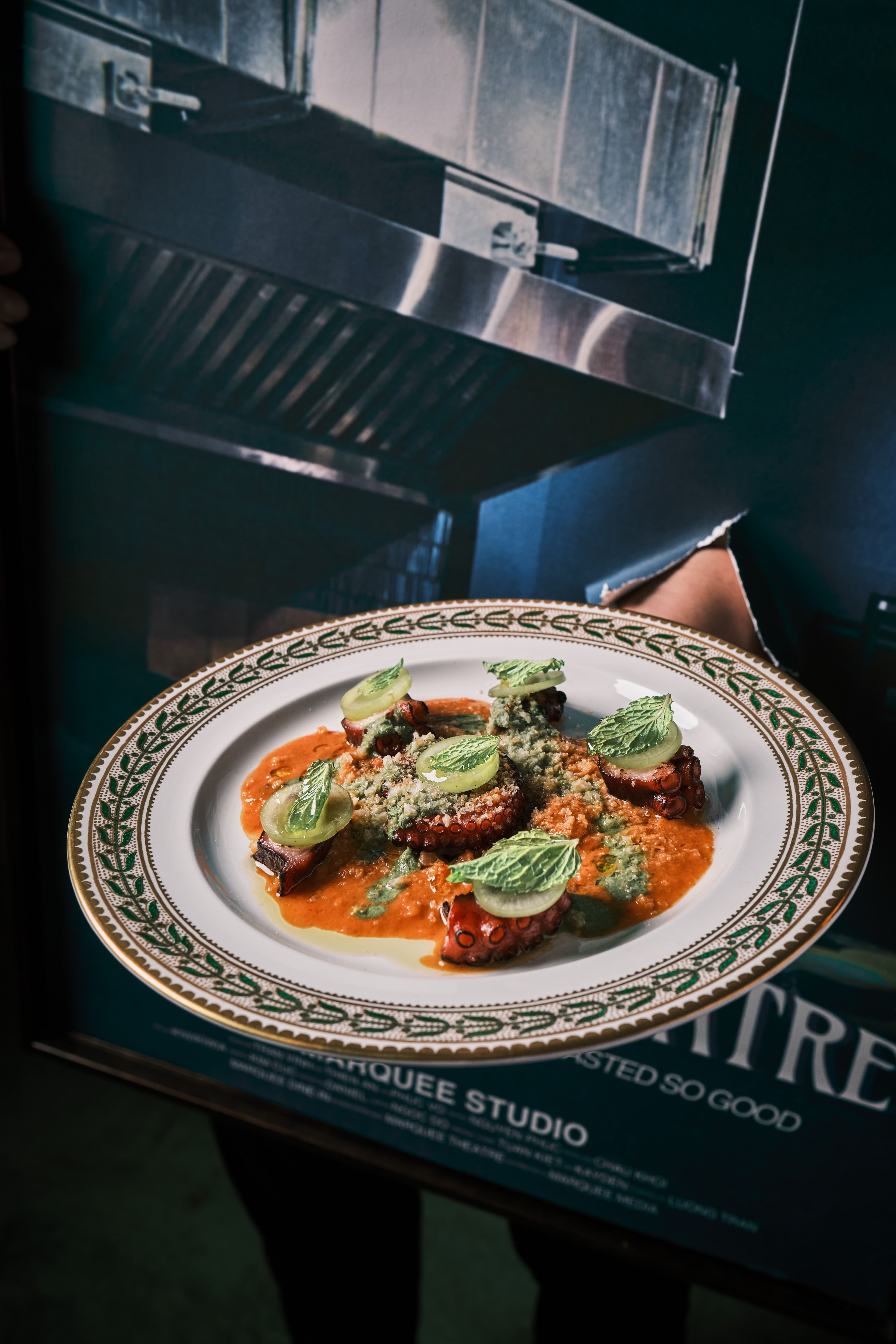 food at marquee dining