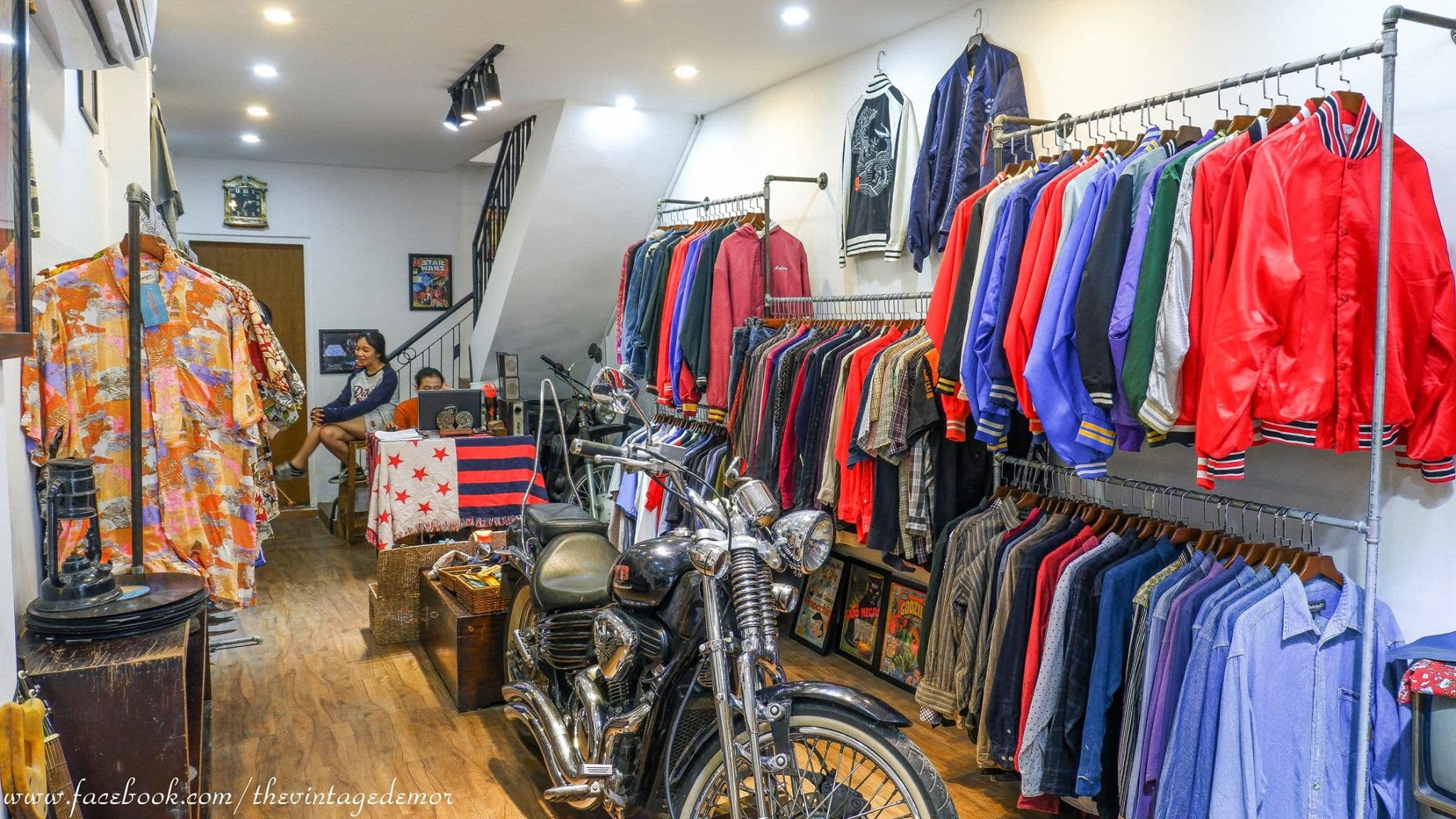 saigon thrifting vintage clothes hcmc