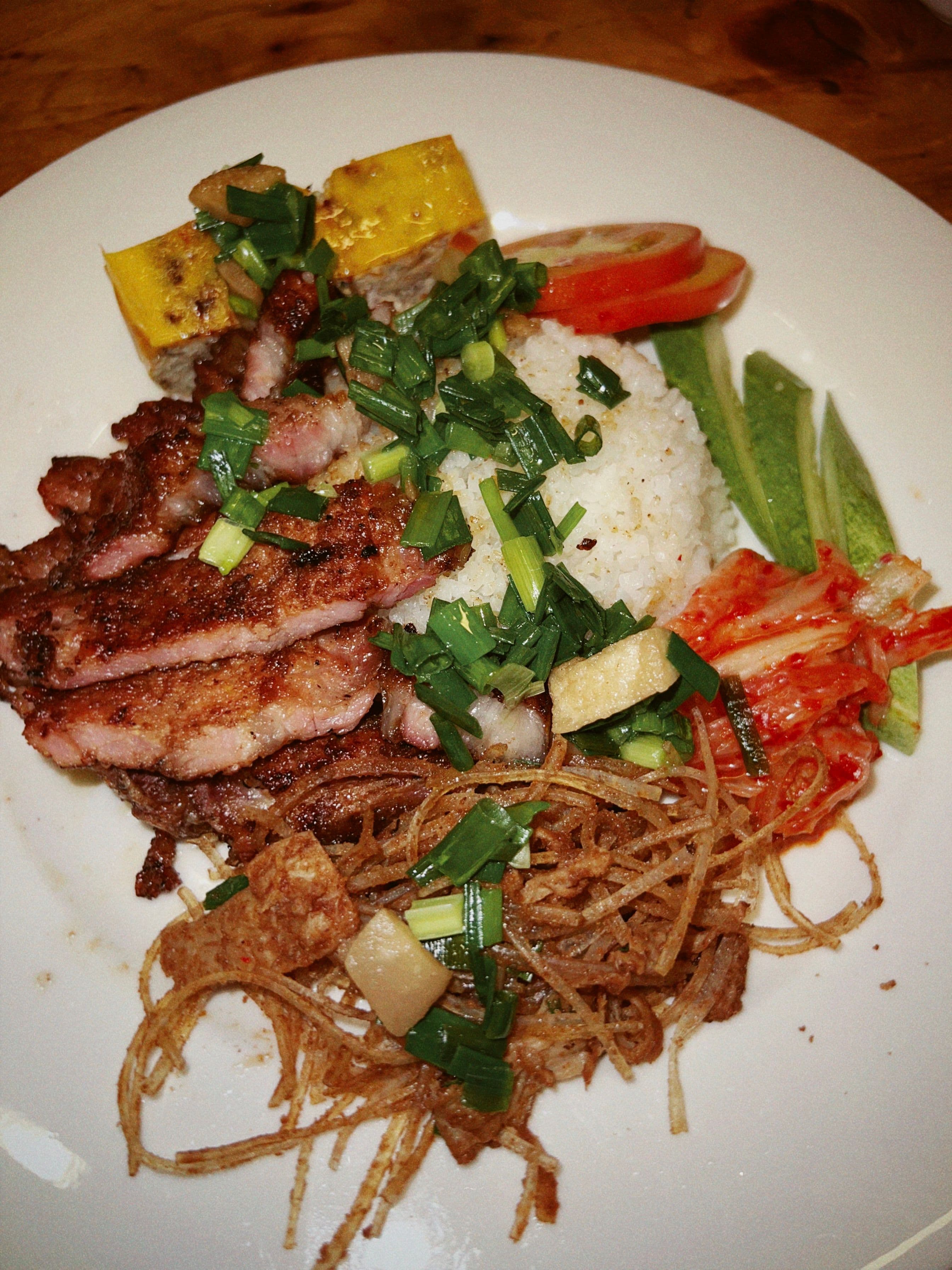 broken rice vietnamese food