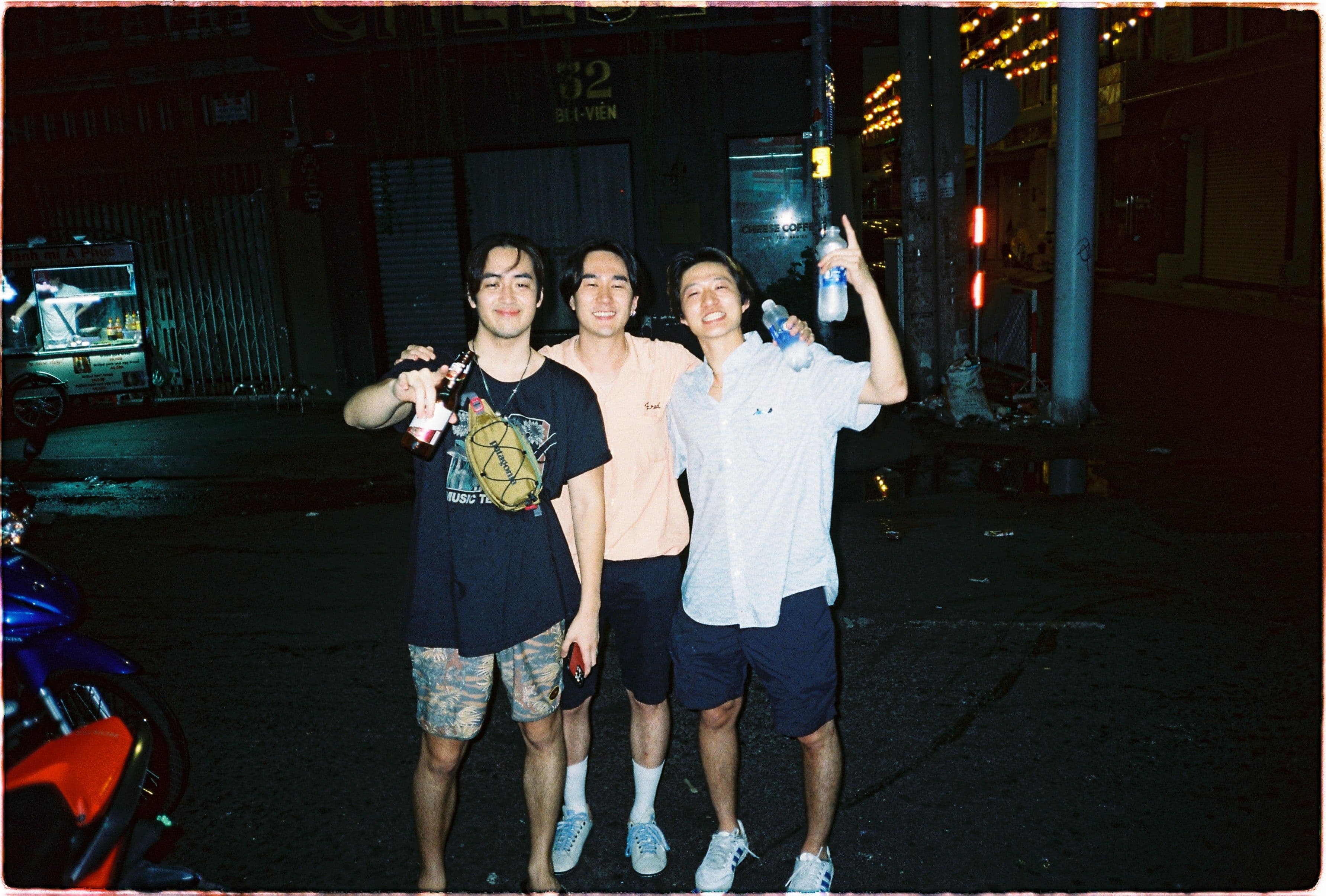 three asian boys in saigon